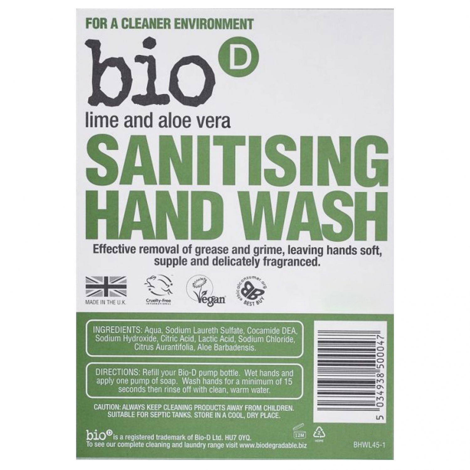 Xxx Biodee - Bio D Sanitising Hand Wash Lime Aloe Vera Refill OnlySexiezPix Web Porn