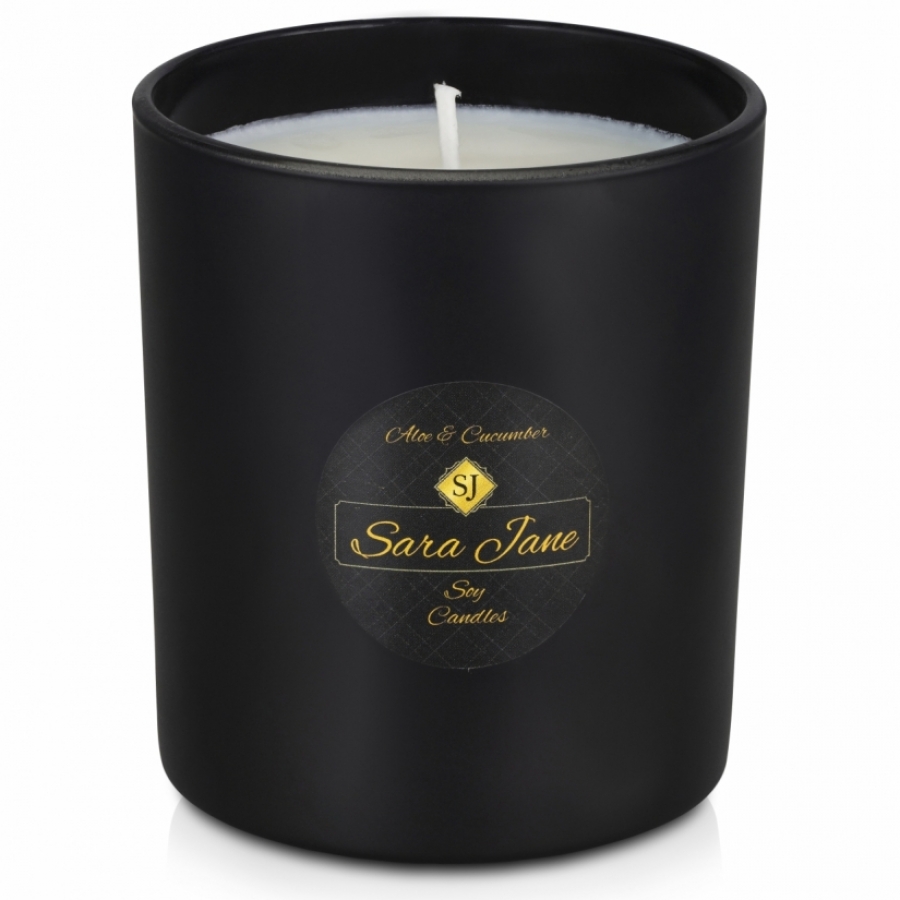 Luxury Cedarwood & Jasmine Highly Scented Soy Wax Candle - 250ml - With gift bag
