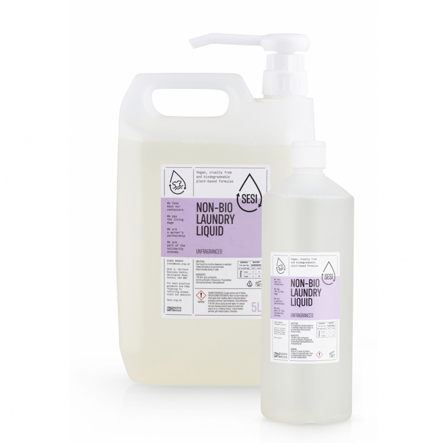 Non Bio Laundry Liquid Unfragranced - 500ml Bottle